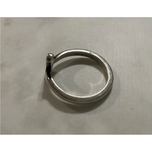 James Avery Sterling Silver Script Initial “I” Ring Letter SIZE 6.5 - Picture 6 of 6